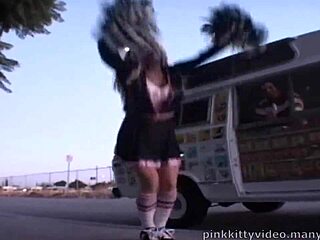 Crista Moore Sucks Ice Cream Then Fucks Dude Hardcore