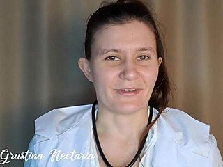 Toxic Russian Doctor's Ponytail Grabbed for Deepthroat Domination ASMR