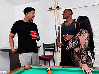 BBC Creampie Fills Hot Milf's Curves Corner Pocket 2