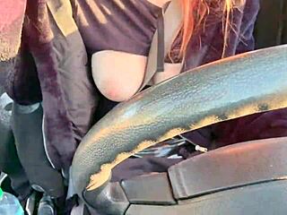 artemisia love why flash those huge milf tits driving through la traffic italian style?