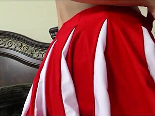 yo, sexy cheerleader bbw rides older guy's cock hard