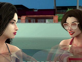nora catches liam pounding sophia in secret visual novel scene