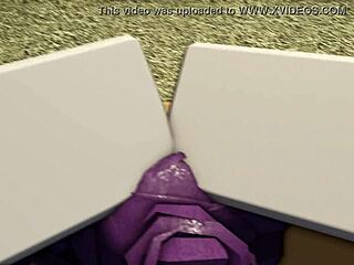Step-Bro Sneaks In And Creampies Step-Sis In Roblox Room