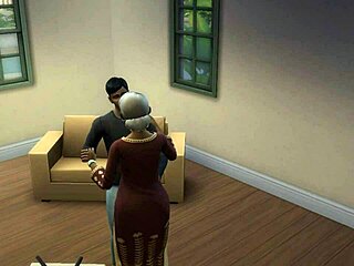 Indian mom and son anal pounding big cock assfucking intense
