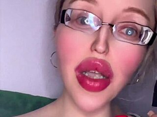 russian accent girl tells fetish story part 3 glasses huge