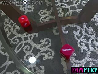 fuck yes milf rachael cavalli rolls dirty dice on stepsons monster dick!