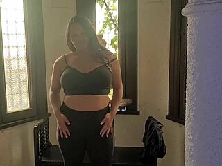 Latina Crossdresser In The Queen's Bedroom Castle Fetish Play