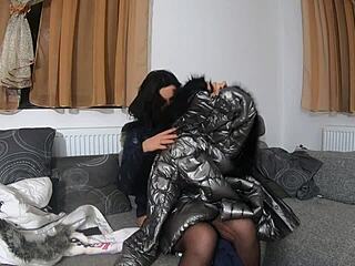 milfycalla masturbates wildly in fur hooded downjackets feeling so horny and wet ep 210 preview