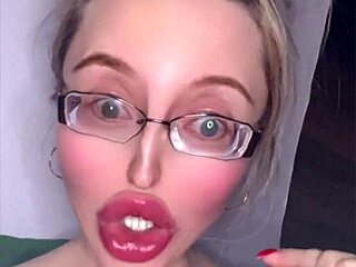 russian accent girl tells fetish story part 3 glasses huge