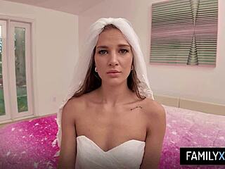 Pervy stepdad fucks stepdaughter jewel diamant before her wedding day