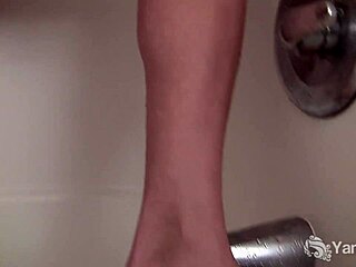 Yanks' Jazmin Rajani Soaps Up Sexy Small Tits