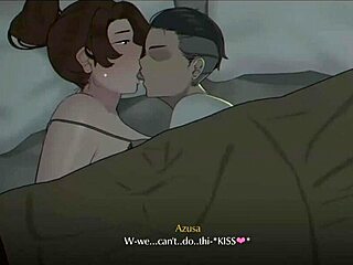 NTRman milf Azusa moans with music voice creampie