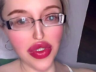 russian accent girl tells fetish story part 3 glasses huge