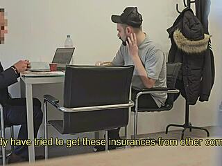 Monster Cock Convinces Straight Insurance Broker First Time