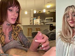 yo step aunt joins step mom nursing my viagra accident with wet blowjobs