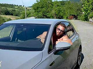 big-ass latina mariana martix fucks muscular italian outdoors with rough doggystyle creampie 😈