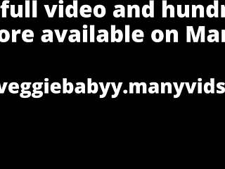 Goddess Veggiebabyy owns your cock free use pov riding dildo full vid manyvids