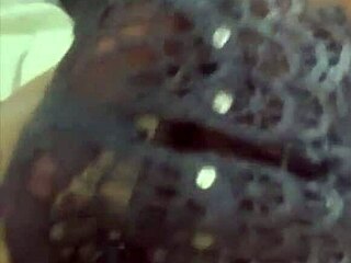 mexican beauty masturbates dildo in sexy lingerie for you