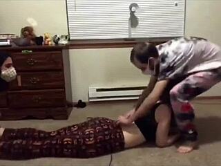Girl's super wedgie highlights in compilation six