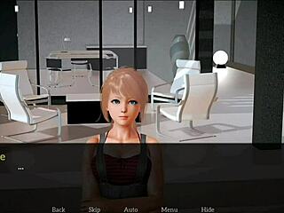 redhead milf plays erotic game with big tits tease