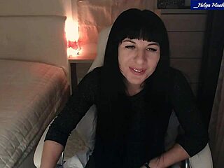HELGA Sexy STRIP Tease ASS Wiggle CLIT Caress Pt1