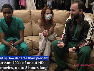 Ready for nurse Jewel's anal procedure backstage?