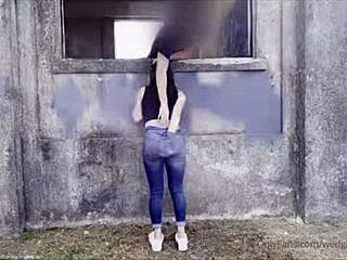 Girl's super wedgie highlights in compilation six