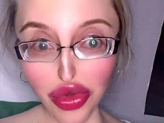 russian accent girl tells fetish story part 3 glasses huge