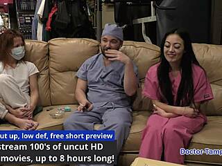 dr tampa tests human guinea pigs with blaire celeste backstage nurse play