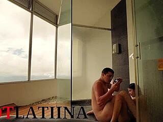 un amigo de mi novio me follo en la ducha medellin