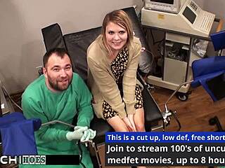 Doctor Tampa Forces Hitachi Orgasms on Lesbian Patient Olivia Kassady