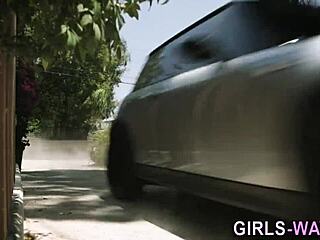 lesbian babes in heels finger and trib their wet pussies teasingly