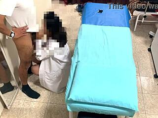 whoa leaked sexy video of hot argentinian doctor nataly getting intimate with patient in hospital!