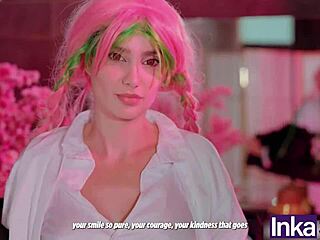 innocent mitsuri gets brutal anal from tanjiro cum blasts her face cosplay full vid