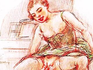 classic vintage erotic art vibes 😍