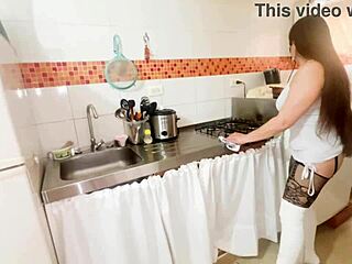 whoa this latina mexican stepmom's giant cameltoe in dress boots thongs seduces stepson 😍🔥 usa desi bhabhi vibes so hot 🇺🇸🍑