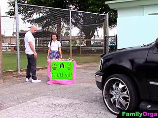 step bro stacks skinny 18+ stepsis after cupcake sale