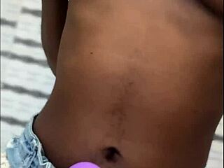 hey skinny ebony teen wife worships that monster black cock, damn!