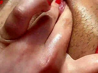 Why Does This Curvy Latina's Big Clit Drip So Wet Fingering Her Gaping Pussy Lips In Red Open Body?