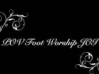 Pov Granny In Lingerie Gives Foot Worship Joi With Wrinkled Toes And Instructions