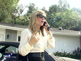 Slutty Cougar Mommy In Lingerie Glasses Hunts Young Cock With Big Tits Ass Shaved Pussy