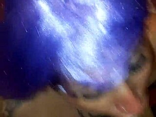 wig on for that sloppy deepthroat action?