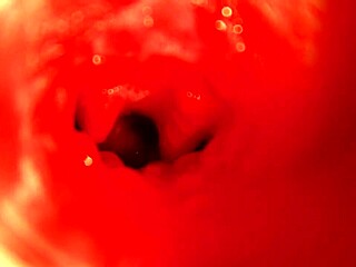 Moaning Pregnant Fuck Doll Cums Hard on Monster Cock Creampie Close-Up