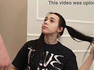 Spoiled student bitch gets dominated fucked rough by muscular neighbor in 4k