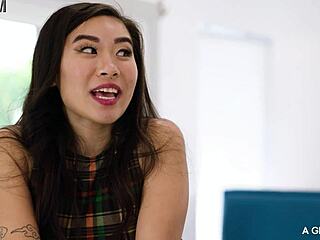 i pick up three petite asian girls and eat their pussies