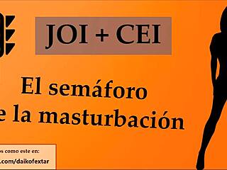 juega semáforo joi mastúrbate con mis instrucciones esclavo español