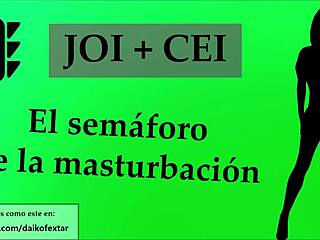 juega semáforo joi mastúrbate con mis instrucciones esclavo español