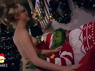 Grinch XXX Parody: Milf Bent Over for Doggystyle Cum