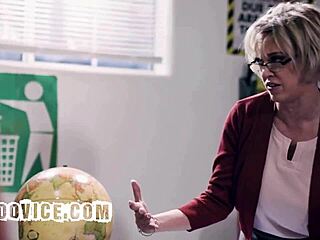 Big Tits Mature Teacher Gangbanged Hard in Classroom Chaos
