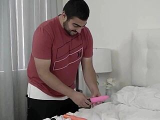 cuckold watches rome major bounce alura jenson's big tits and ass hard!